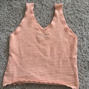 Peach tank top